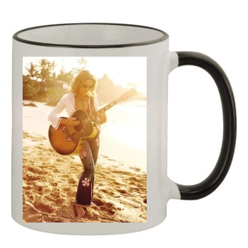 Sheryl Crow 11oz Colored Rim & Handle Mug