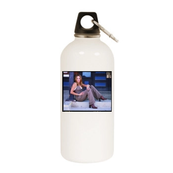 Sheryl Crow White Water Bottle With Carabiner