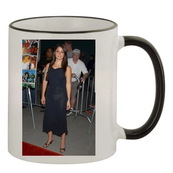 Shiri Appleby 11oz Colored Rim & Handle Mug