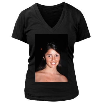 Shiri Appleby Women's Deep V-Neck TShirt