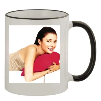 Shiri Appleby 11oz Colored Rim & Handle Mug