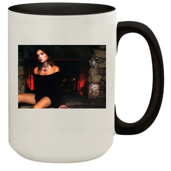 Shiri Appleby 15oz Colored Inner & Handle Mug