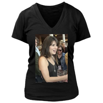 Shiri Appleby Women's Deep V-Neck TShirt