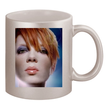 Shirley Manson 11oz Metallic Silver Mug