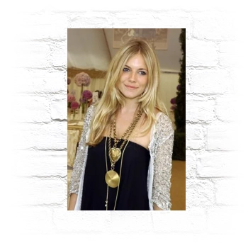 Sienna Miller Metal Wall Art