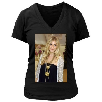 Sienna Miller Women's Deep V-Neck TShirt