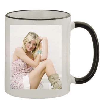 Sienna Miller 11oz Colored Rim & Handle Mug