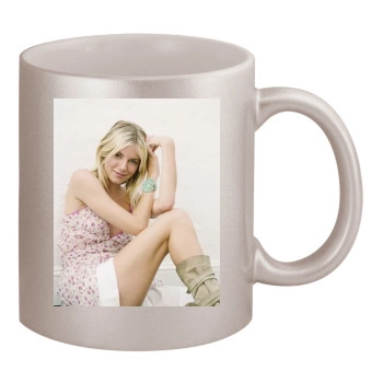 Sienna Miller 11oz Metallic Silver Mug