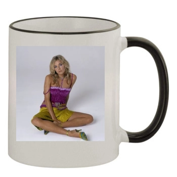 Sienna Miller 11oz Colored Rim & Handle Mug