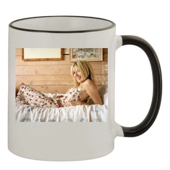 Sienna Miller 11oz Colored Rim & Handle Mug