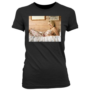 Sienna Miller Women's Junior Cut Crewneck T-Shirt