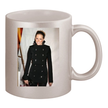 Sienna Miller 11oz Metallic Silver Mug