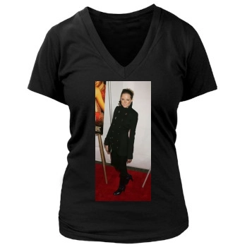 Sienna Miller Women's Deep V-Neck TShirt