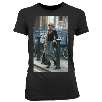 Sienna Miller Women's Junior Cut Crewneck T-Shirt