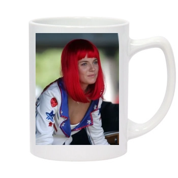 Sienna Miller 14oz White Statesman Mug