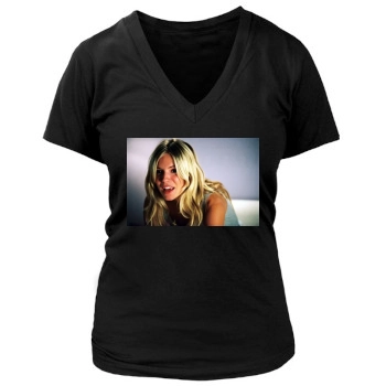 Sienna Miller Women's Deep V-Neck TShirt