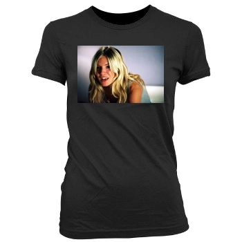 Sienna Miller Women's Junior Cut Crewneck T-Shirt