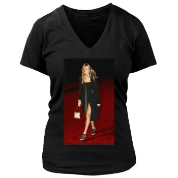 Sienna Miller Women's Deep V-Neck TShirt