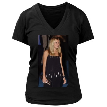 Sienna Miller Women's Deep V-Neck TShirt