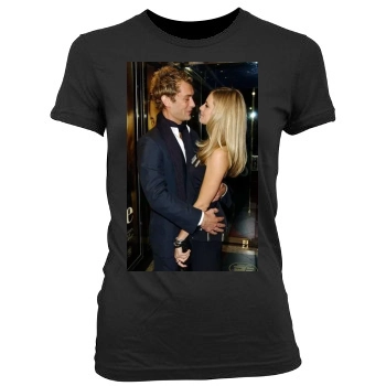 Sienna Miller Women's Junior Cut Crewneck T-Shirt