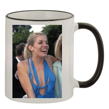 Sienna Miller 11oz Colored Rim & Handle Mug