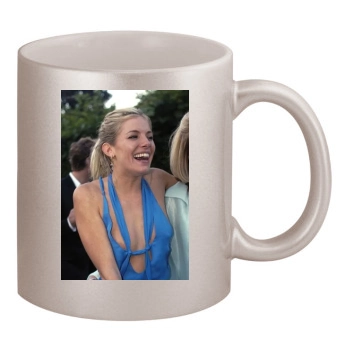 Sienna Miller 11oz Metallic Silver Mug