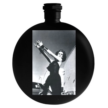 Sigourney Weaver Round Flask