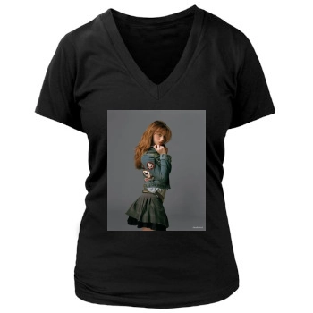 Skye Sweetnam Women's Deep V-Neck TShirt