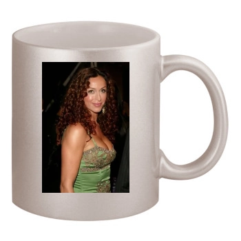 Sofia Milos 11oz Metallic Silver Mug