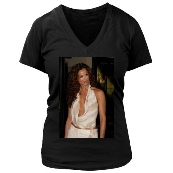 Sofia Milos Women's Deep V-Neck TShirt