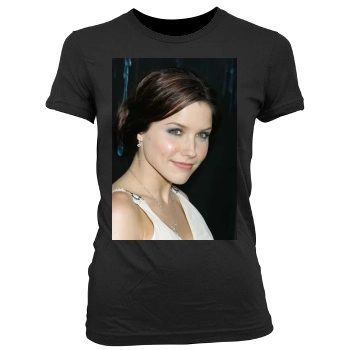 Sophia Bush Women's Junior Cut Crewneck T-Shirt