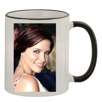 Sophia Bush 11oz Colored Rim & Handle Mug