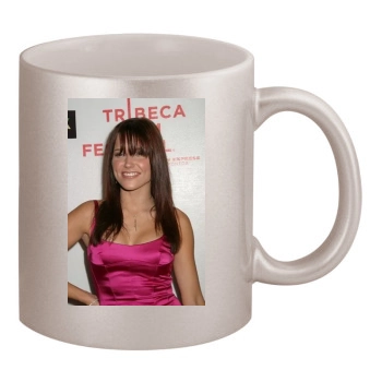 Sophia Bush 11oz Metallic Silver Mug