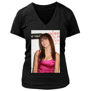 Sophia Bush Women's Deep V-Neck TShirt