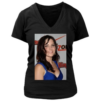 Sophia Bush Women's Deep V-Neck TShirt