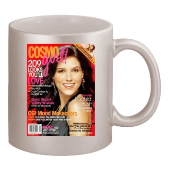 Sophia Bush 11oz Metallic Silver Mug