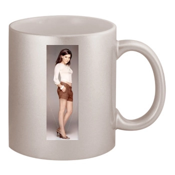 Sophia Bush 11oz Metallic Silver Mug