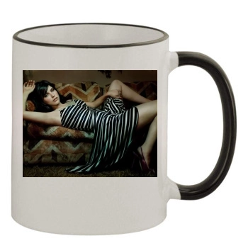 Sophia Bush 11oz Colored Rim & Handle Mug