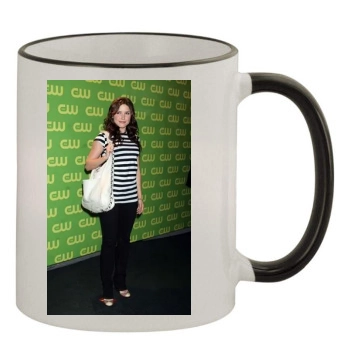 Sophia Bush 11oz Colored Rim & Handle Mug