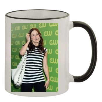 Sophia Bush 11oz Colored Rim & Handle Mug