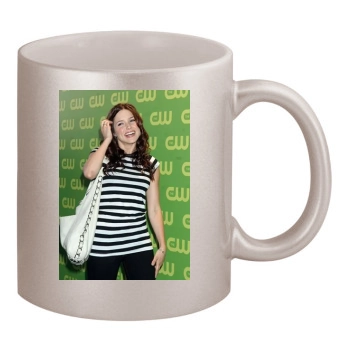 Sophia Bush 11oz Metallic Silver Mug