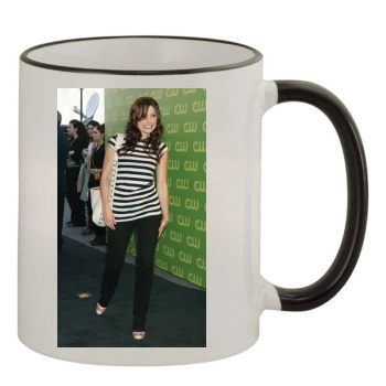 Sophia Bush 11oz Colored Rim & Handle Mug