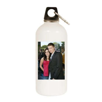 Sophia Bush White Water Bottle With Carabiner