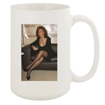 Sophia Loren 15oz White Mug