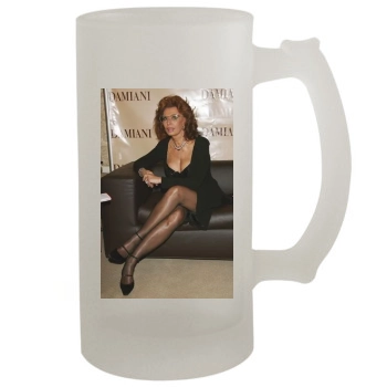 Sophia Loren 16oz Frosted Beer Stein