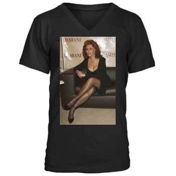 Sophia Loren Men's V-Neck T-Shirt