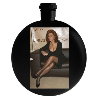 Sophia Loren Round Flask