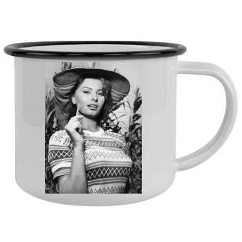 Sophia Loren Camping Mug