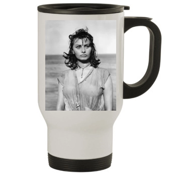 Sophia Loren Stainless Steel Travel Mug