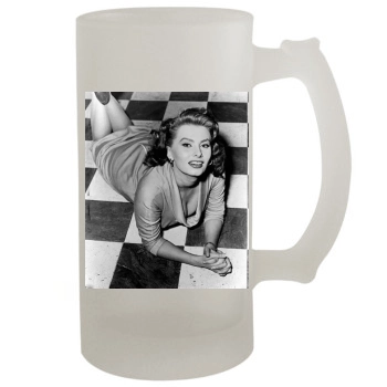 Sophia Loren 16oz Frosted Beer Stein